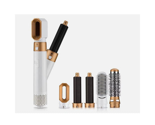 Premium Lifestyle Products 5-in-1 men's hair brush featuring multiple brush heads for versatile grooming and styling.