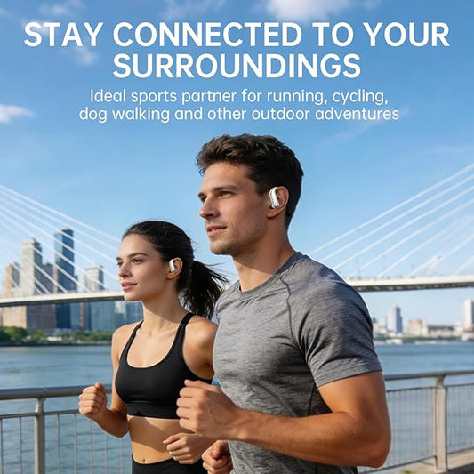 Galaxy Open Earbuds by Premium Lifestyle Products, stylish men's jewelry featuring sleek open-ear design and modern fashion appeal.
