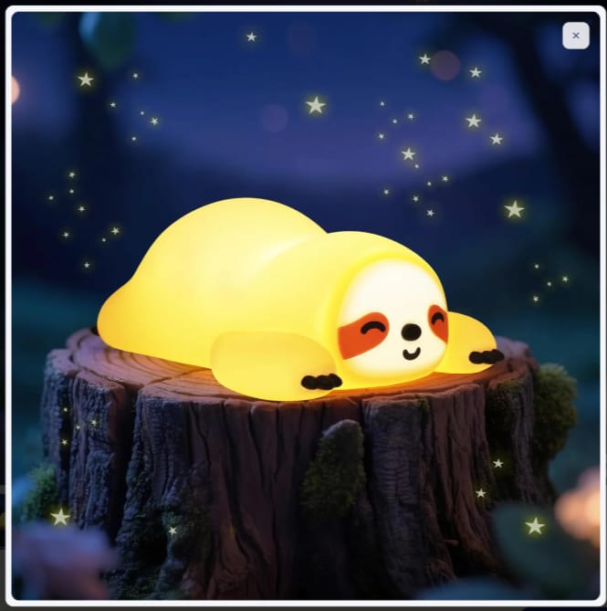 Soft LED Bedside Lamp