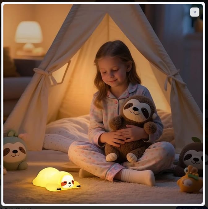 Soft LED Bedside Lamp